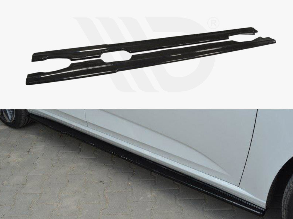 Side Skirts Diffusers Renault Megane MK4 Hatchback (2016-UP) - Wayside Performance 