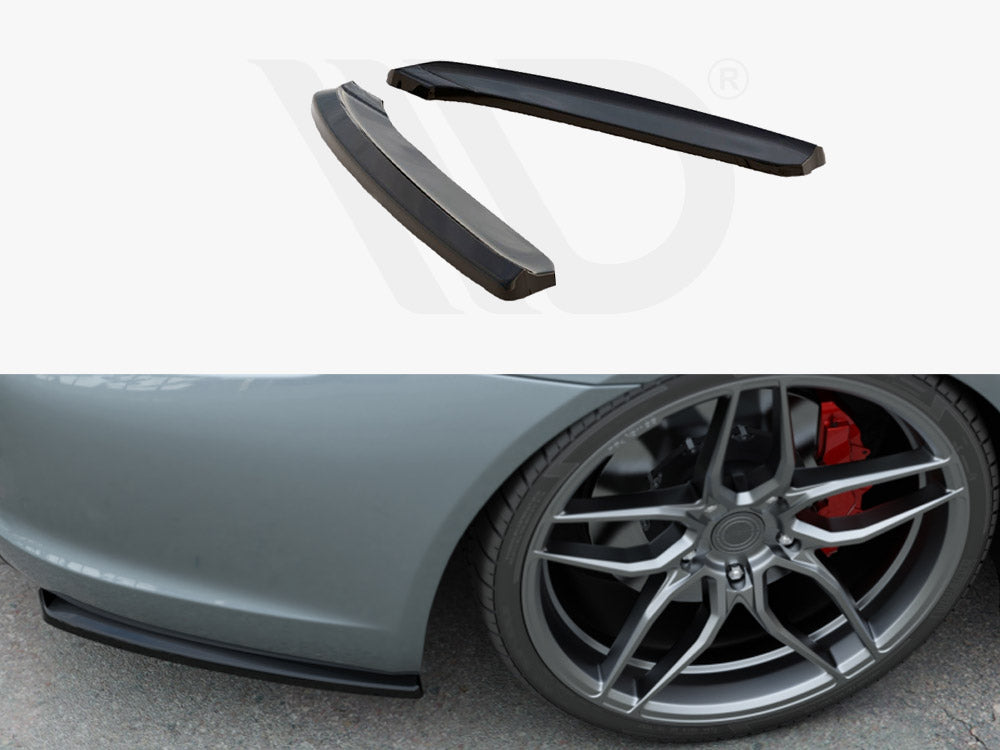 Rear Side Splitters Porsche 911 Carrera 991 (2011-2016) - Wayside Performance 