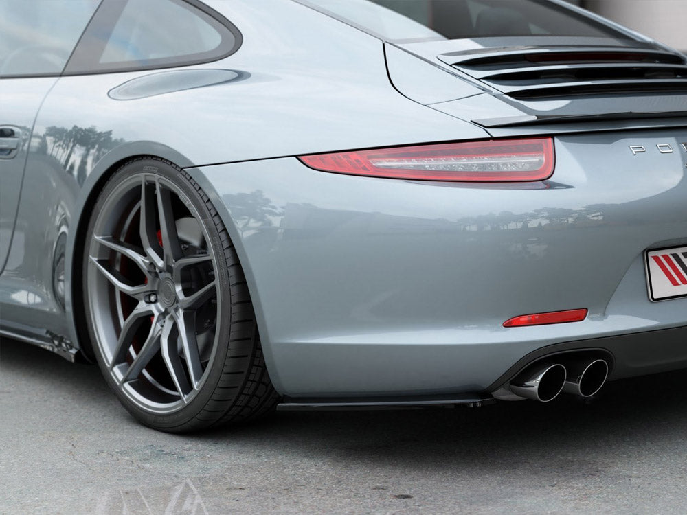 Rear Side Splitters Porsche 911 Carrera 991 (2011-2016) - Wayside Performance 