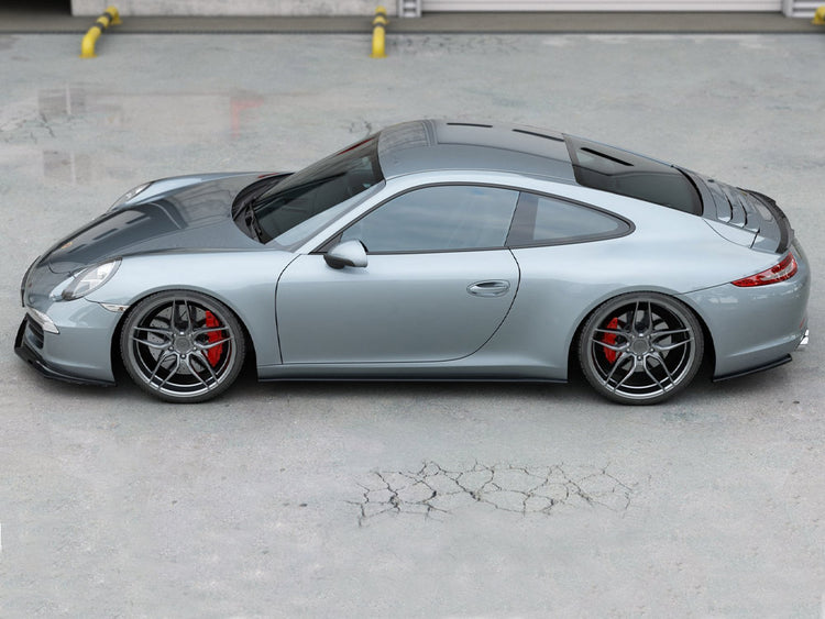 Side Skirts Splitters Porsche 911 Carrera 991 (2011-2016) - Wayside Performance 