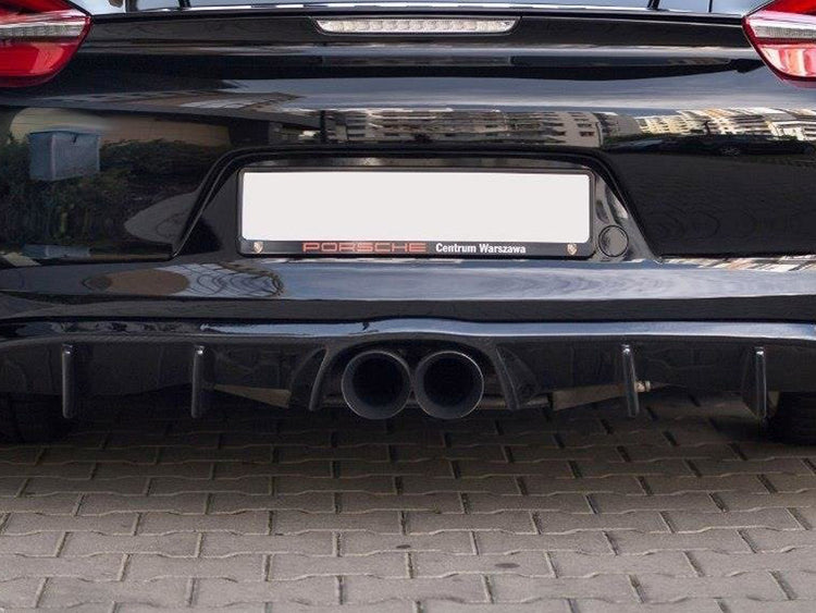 Rear Diffuser Porsche Cayman Mk2 981C (2013-) - Wayside Performance 