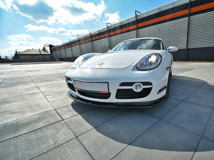 Front Splitter V.2 Porsche Cayman S 987C (2006-2009) - Wayside Performance 