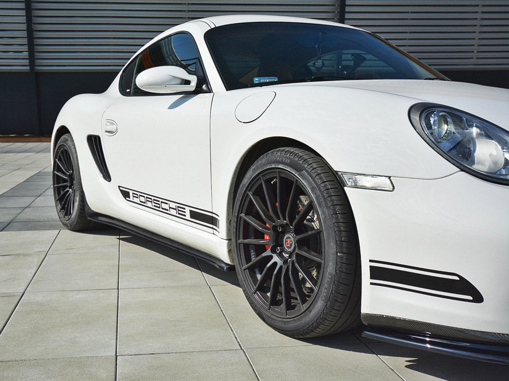 Side Skirts Splitters Porsche Cayman S 987C (2006-09) - Wayside Performance 