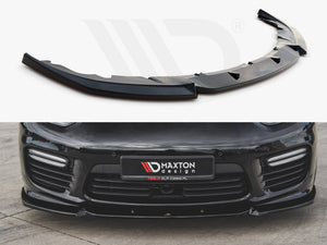 Front Splitter V1 Porsche Panamera Turbo 970 Facelift (2013-2016) - Wayside Performance 