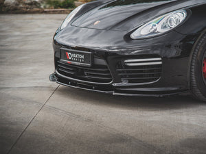 Front Splitter V1 Porsche Panamera Turbo 970 Facelift (2013-2016) - Wayside Performance 