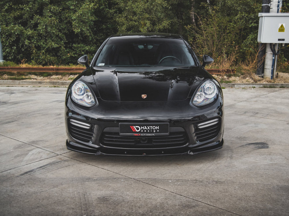 Front Splitter V1 Porsche Panamera Turbo 970 Facelift (2013-2016) - Wayside Performance 