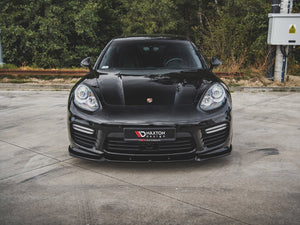 Front Splitter V1 Porsche Panamera Turbo 970 Facelift (2013-2016) - Wayside Performance 