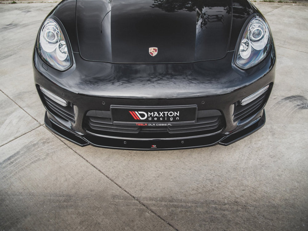 Front Splitter V.2 Porsche Panamera Turbo 970 Facelift (2013-2016) - Wayside Performance 
