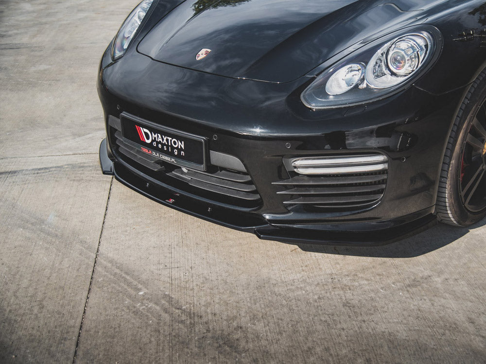 Front Splitter V.2 Porsche Panamera Turbo 970 Facelift (2013-2016) - Wayside Performance 