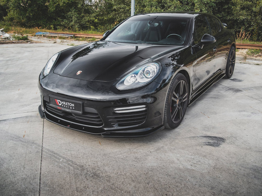 Front Splitter V.2 Porsche Panamera Turbo 970 Facelift (2013-2016) - Wayside Performance 
