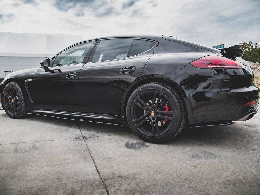 Rear Side Splitters Porsche Panamera Turbo 970 Facelift (2013-2016) - Wayside Performance 