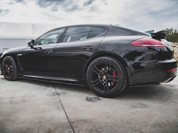 Rear Side Splitters Porsche Panamera Turbo 970 Facelift (2013-2016) - Wayside Performance 