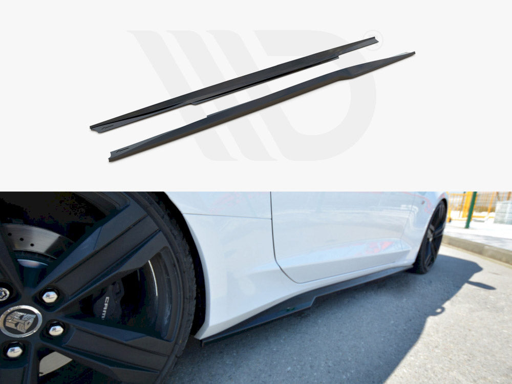 Side Skirts Splitters Chevrolet Camaro 6TH-GEN. Phase-i 2SS Coupe (2016-2018) - Wayside Performance 