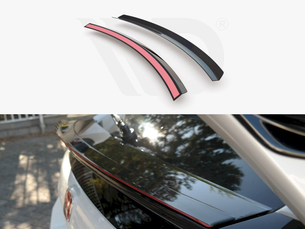 Bottom Spoiler Extension CAP V3 Honda Civic MK10 Type-r (2017-UP) - Wayside Performance 