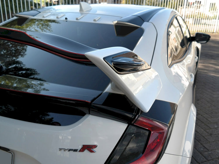 WING (Main Spoiler) Side Extensions Honda Civic Mk10 Type-R - Wayside Performance 
