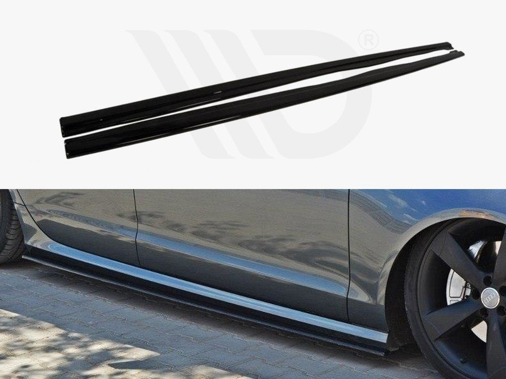 Side Skirts Diffusers Audi S6 / A6 C7 S-line (2011-2014) - Wayside Performance 