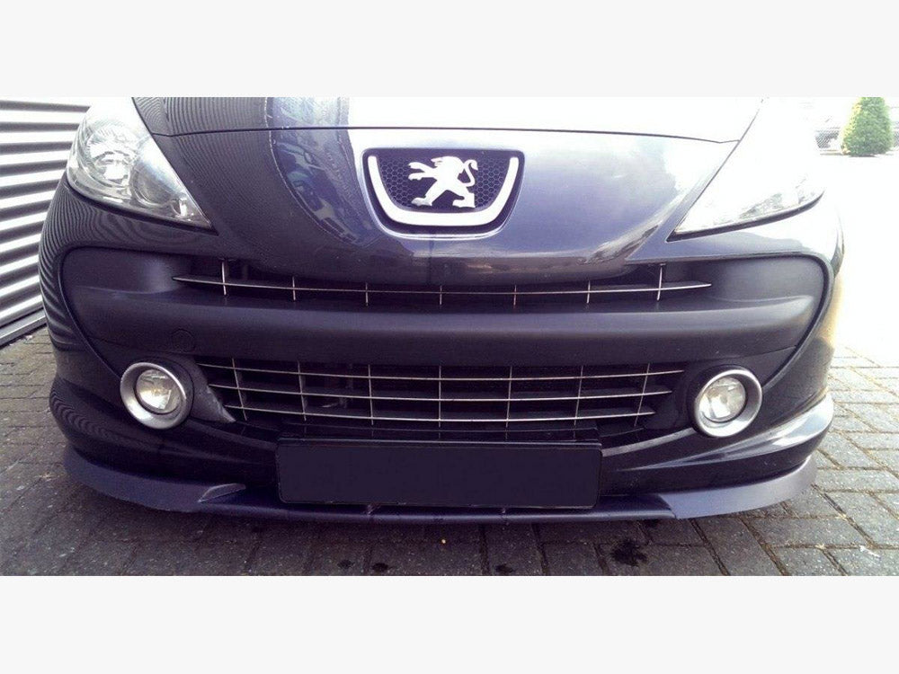 Front Splitter Peugeot 207 Standard Preface (2006-09) - Wayside Performance 