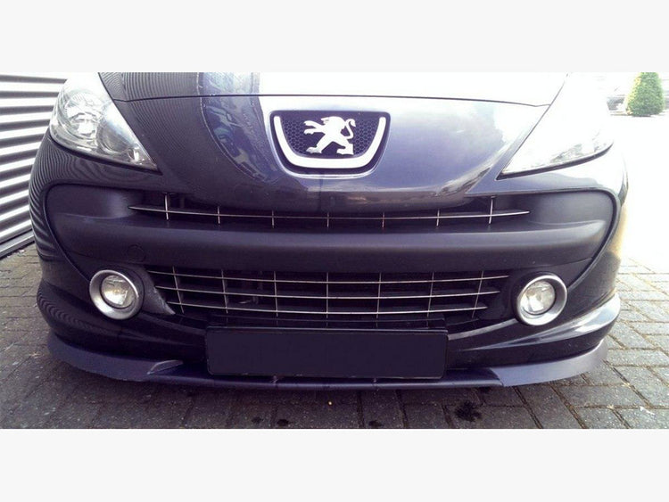 Front Splitter Peugeot 207 Standard Preface (2006-09) - Wayside Performance 