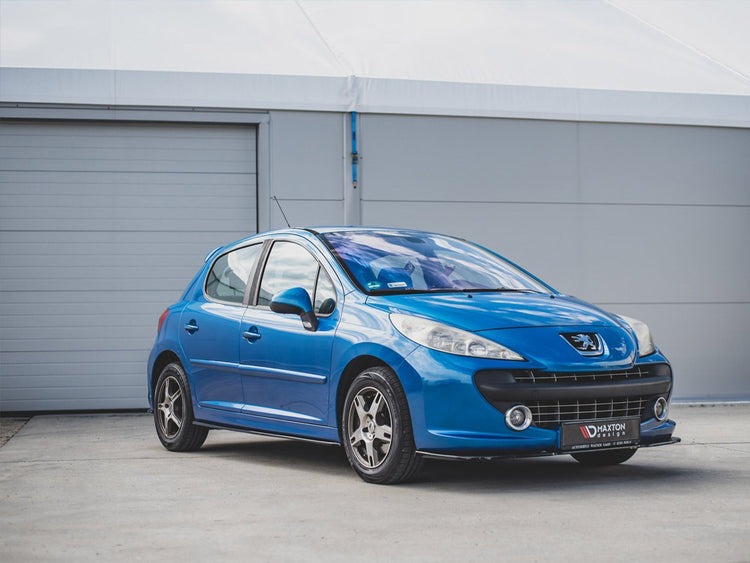 Front Splitter Peugeot 207 Sport (2006 - 2009) - Wayside Performance 