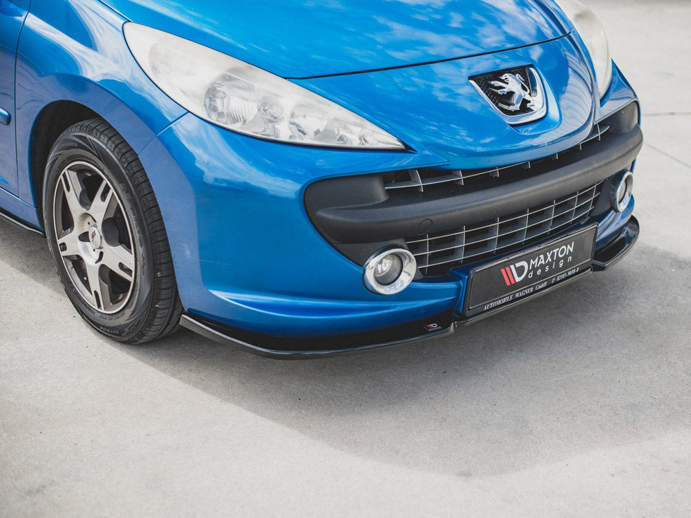 Front Splitter Peugeot 207 Sport (2006 - 2009) - Wayside Performance 