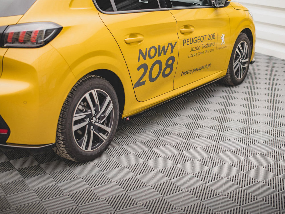 Side Skirts Diffusers Peugeot 208 MK2 (2019-) - Wayside Performance 