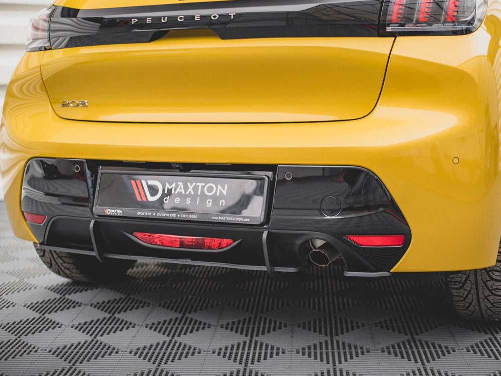 Street PRO Rear Diffuser Peugeot 208 Mk2 - Wayside Performance 
