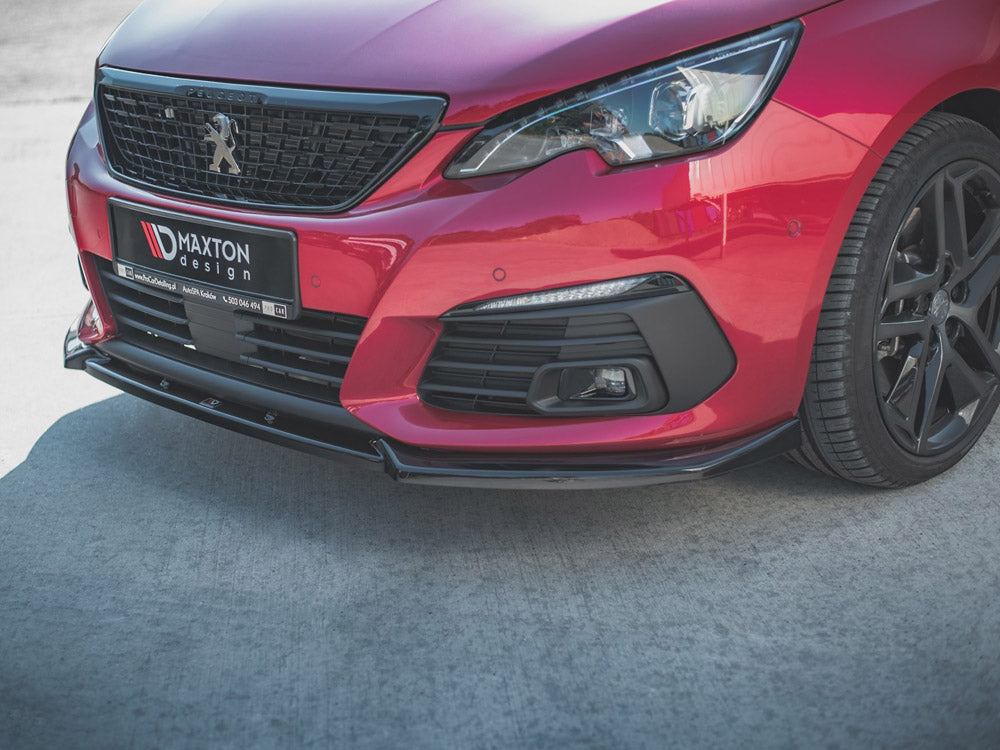 Front Splitter V.1 Peugeot 308 GT Mk2 Facelift - Wayside Performance 