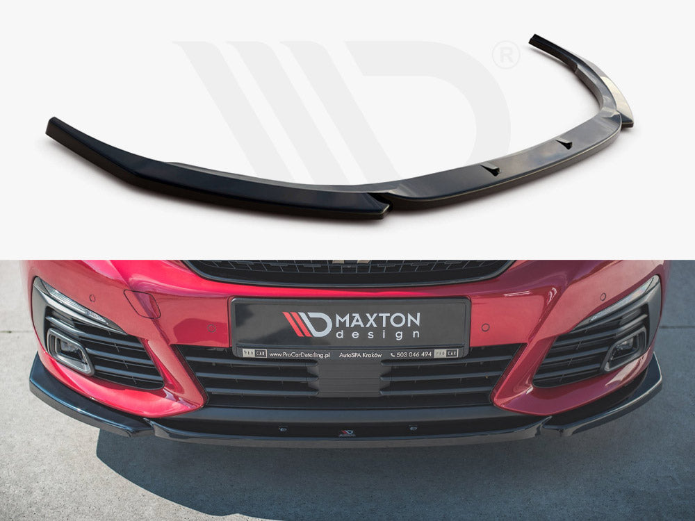 Front Splitter V.2 Peugeot 308 GT Mk2 Facelift - Wayside Performance 