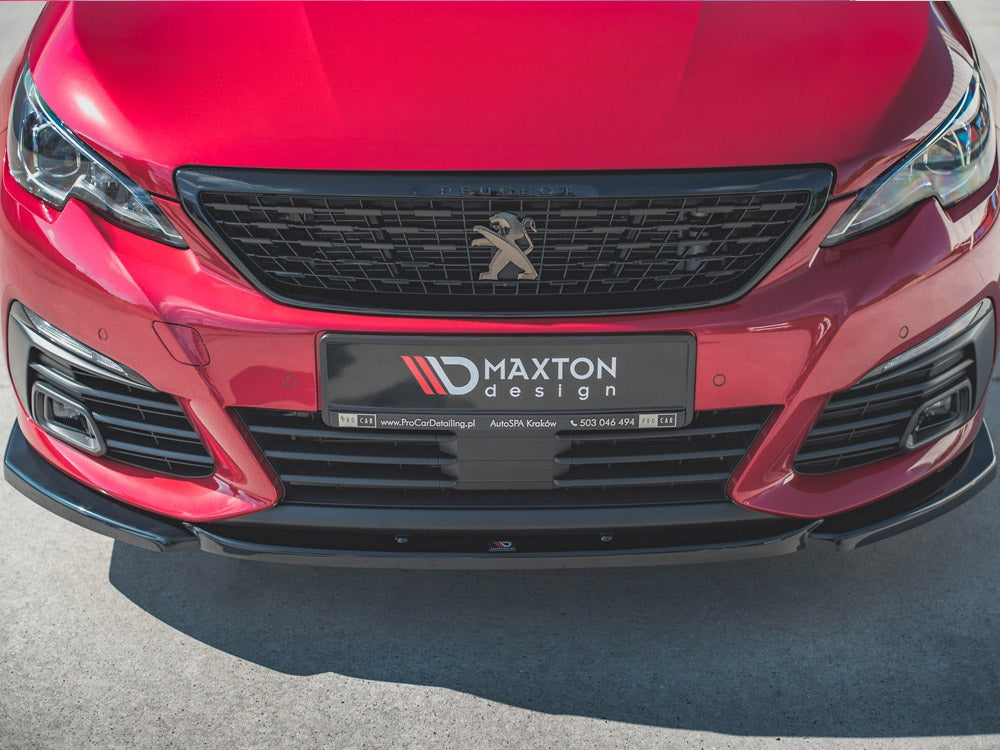 Front Splitter V.2 Peugeot 308 GT Mk2 Facelift - Wayside Performance 