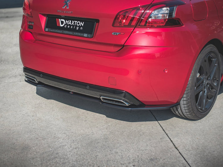 Central Rear Splitter Peugeot 308 GT Mk2 Facelift - Wayside Performance 