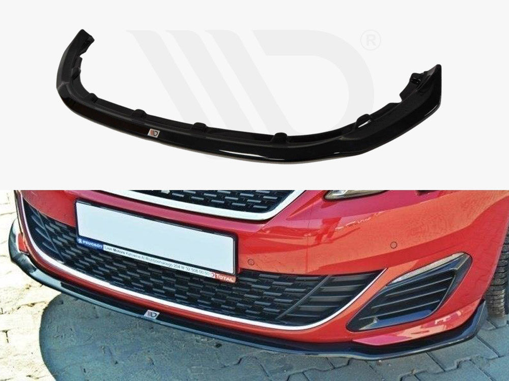 Front Splitter V.1 Peugeot 308 II GTI - Wayside Performance 