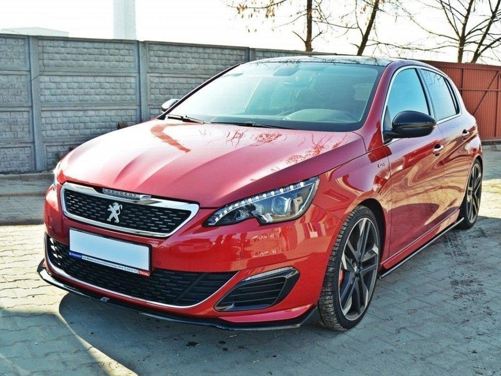 Front Splitter V.1 Peugeot 308 II GTI - Wayside Performance 