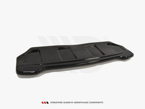 Central Rear Splitter Peugeot 308 II GTI (With Vertical Bars) - Wayside Performance 