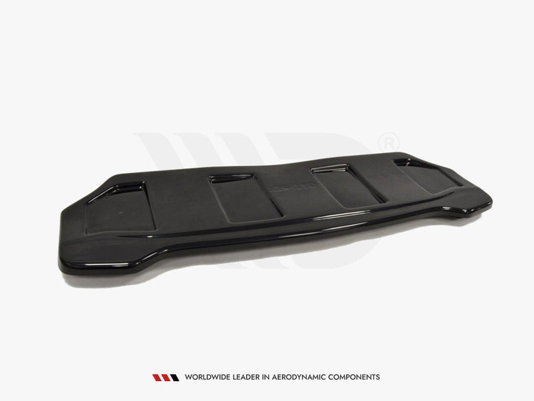 Central Rear Splitter Peugeot 308 II GTI (With Vertical Bars) - Wayside Performance 