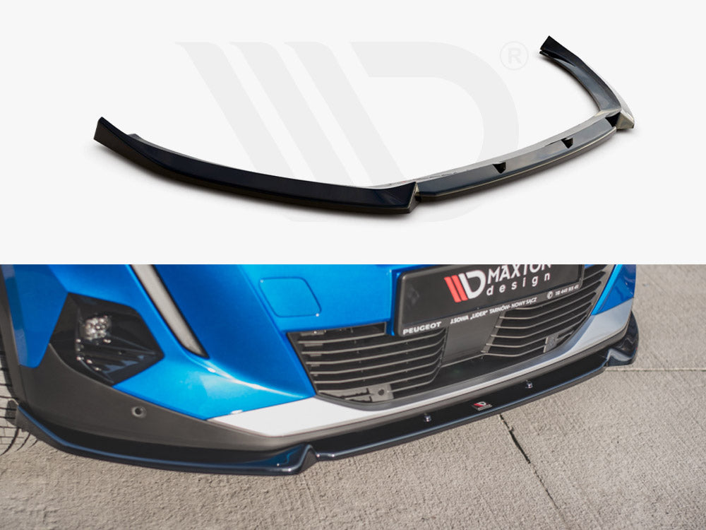Front Splitter V1 Peugeot 2008 MK2 (2019-) - Wayside Performance 