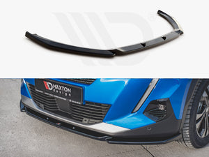 Front Splitter V2 Peugeot 2008 MK2 (2019-) - Wayside Performance 