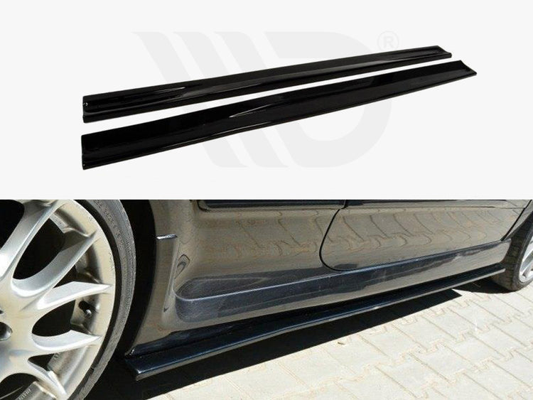 Side Skirts Diffusers Opel Astra H (for Opc / Vxr) - Wayside Performance 