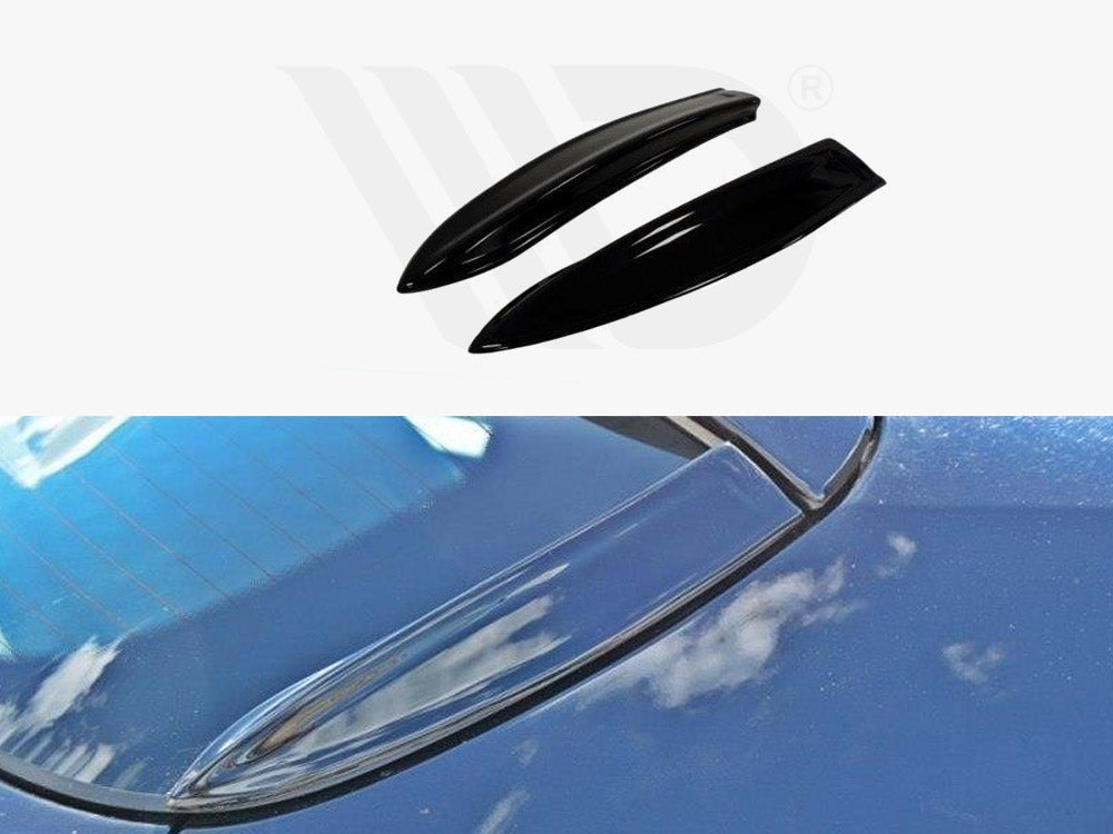 Rear Side Spoiler Extension Opel Astra H (for Opc / Vxr) - Wayside Performance 