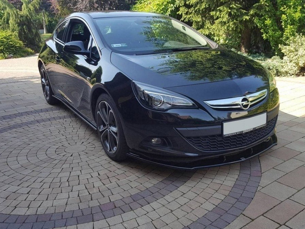 Front Splitter Opel Astra J GTC (2012-15) - Wayside Performance 