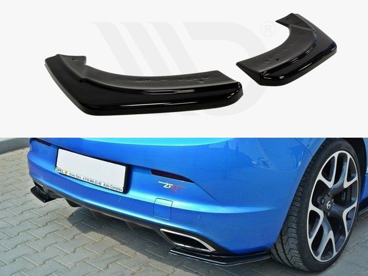 Rear Side Splitters Opel Astra J Opc / Vxr - Wayside Performance 