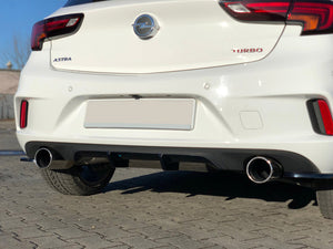 Rear Side Splitters Opel/vauxhall Astra K Opc-line/vx-line (2015-2019) - Wayside Performance 