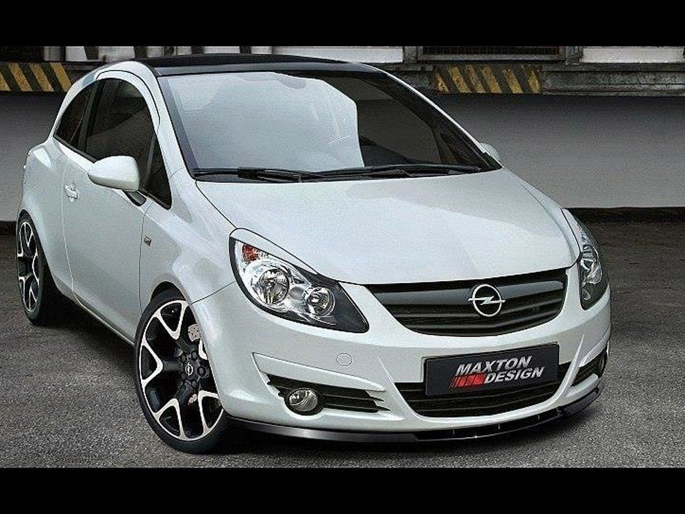 Front Splitter Opel Corsa D (Preface) - Wayside Performance 