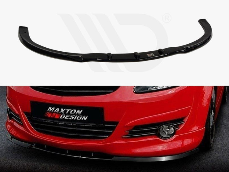 Front Splitter Opel Corsa D Opc-line (Preface) - Wayside Performance 