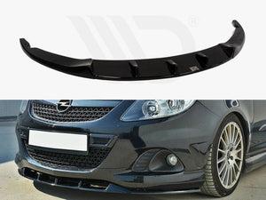 Front Splitter Opel Corsa D Nurburg (for Opc / Vxr Bumper) - Wayside Performance 