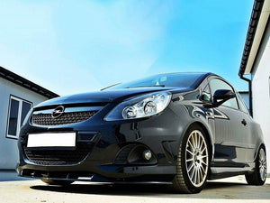 Front Splitter Opel Corsa D Nurburg (for Opc / Vxr Bumper) - Wayside Performance 