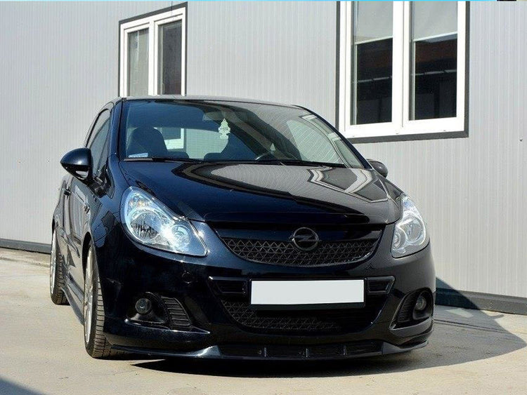 Front Splitter Opel Corsa D Nurburg (for Opc / Vxr Bumper) - Wayside Performance 