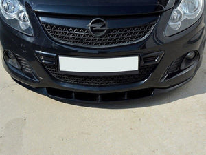 Front Splitter Opel Corsa D Nurburg (for Opc / Vxr Bumper) - Wayside Performance 