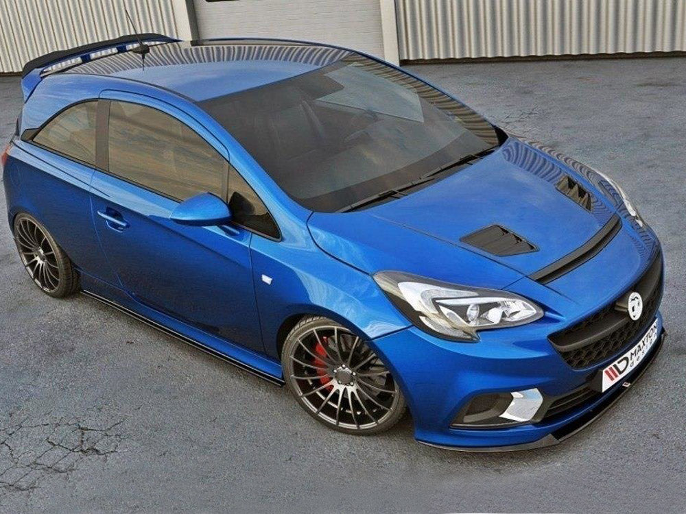 Front Splitter Opel Corsa E Opc/vxr Nurburg (2015-19) - Wayside Performance 