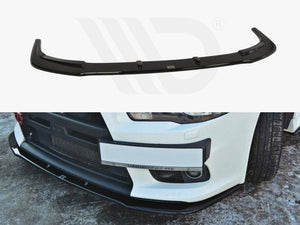 Front Splitter V.1 Mitsubishi Lancer EVO X (2007-2015) - Wayside Performance 