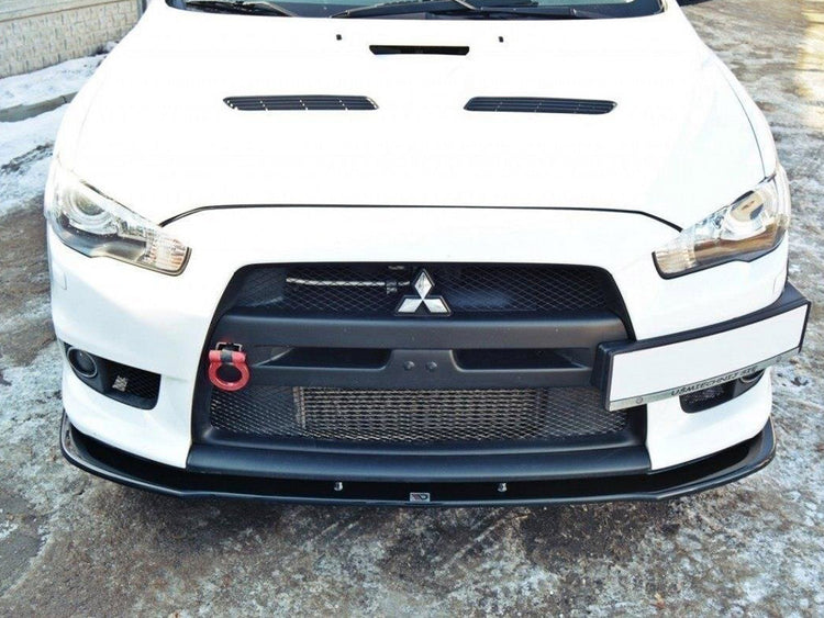 Front Splitter V.1 Mitsubishi Lancer EVO X (2007-2015) - Wayside Performance 
